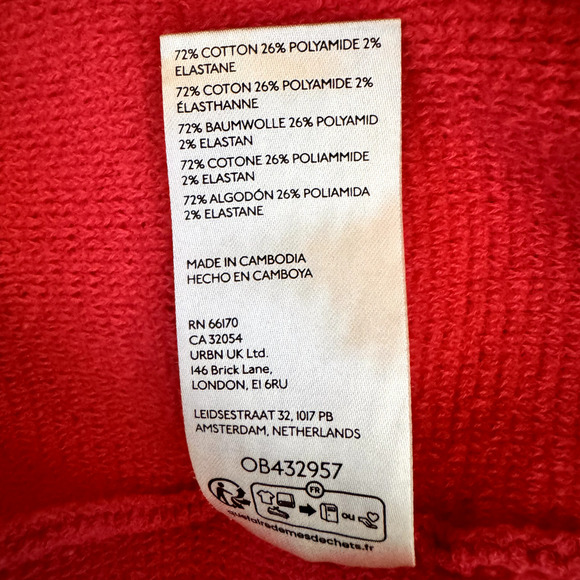 FREE PEOPLE Women's Small Ottoman Slouchy Tunic Pink SKU0194 - Picture 8 of 8